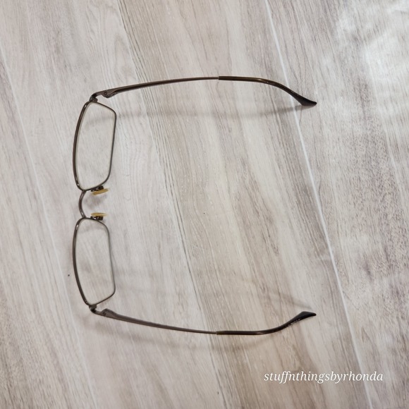 RALPH LAUREN 1036 SQUARE FULL RIM  EYEGLASSES FRAMES 55-18-140 Made In ITALY - Picture 8 of 10